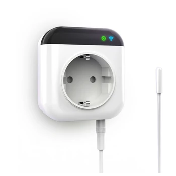 Tuya Termostat Wifi, Socket Inteligent Sistem de Control al Temperaturii Priza 220V Pentru Alexa Google Acasa UE Plug