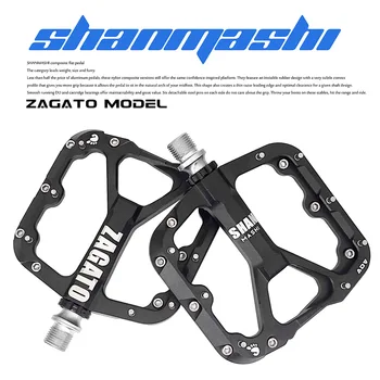 Ultralight SHANMASHI Mountain Bike 3 Poartă Pedala ZAGATO Plat Metri Lățime și economisirea forței de Muncă Drum Pedala de Biciclete Mtb