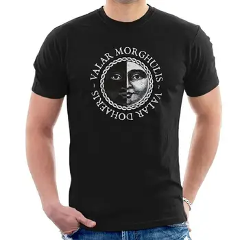 Valar Morghulis T-Shirt Joc Stark Dragon Tv Series Cele Mai Noi 2020 Bărbați Moda T-Shirt Pentru Bărbați Îmbrăcăminte De Brand T Camasa