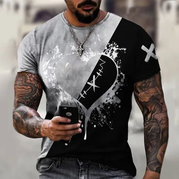 Vara haine de Stradă pentru Bărbați de Imprimare 3D Supradimensionate grafic t-shirt de lux, t-shirt 2022