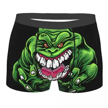 Verde Slimer Ghostbusters Chiloți De Bumbac Chilotei Om Lenjerie Pantaloni Scurți Confortabil Boxeri