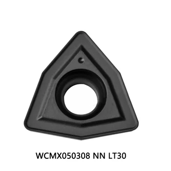 WCMX050308 NN LT30 CNC Lama Carbură de a Introduce 10buc/lot Masina de Frezat WCMX 050308 NN LT30 100% Original Freze de Cotitură Plăci
