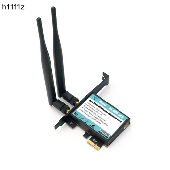 WiFi Card de Rețea Ethernet 7265 Module pentru PCI-E 1X placa WiFi Adaptor Bluetooth 4.0 Dual Band 2.4 GHz, 5GHZ 802.11 AC, A/B/G/N Wi-Fi