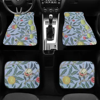 William Morris Florale Mașină de Podea pentru femei, vehicul podea mat, accesorii auto, pentru femei, Mașini de Epocă, Podea Mat, 302219