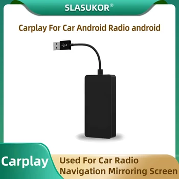 Wireless CarPlay Adaptor cu Fir Android Auto Pentru a modifica Ecranul de start Android Auto Ariplay Pentru Radio Auto de Navigare Android