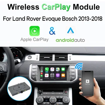 Wireless CarPlay pentru Land Rover Evoque Bosch 2013-2018 Android Auto Modulul Caseta Video Interface Oglindă-Link