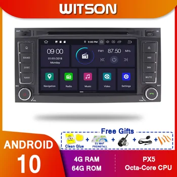WITSON Android 10.0 Octa core(opt core) Auto GPS Dvd Player Pentru VW TOUAREG 2004-2011 4G RAM 64G ROM IPS ECRAN TACTIL