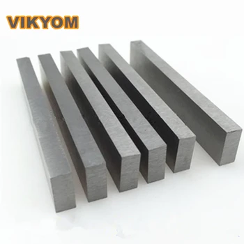 YG8 YW2 YT14 YG6 Tungsten cuțit din oțel strip placă de material bloc Carbură lungime lama pătrat de placă de oțel de tungsten
