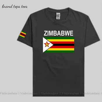 Zimbabwe barbati tricou tricouri națiune echipa tricou 100% bumbac t-shirt îmbrăcăminte tee țară sportive ZWE yeZimbabwe Zimbabwe