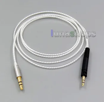 Înlocuirea OCC Argint Placat cu Cablu Pentru Sennheiser HD598 HD558 HD518 Căști setul cu Cască Căști LN006242