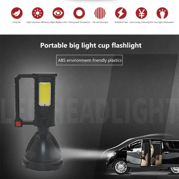 ȘTIULETE de LED Lanterna de Urgenta USB Multifuncționale de Servicii de Încărcare Lumina de Lucru Estompat Ușor Portabil pentru Echipamente în aer liber
